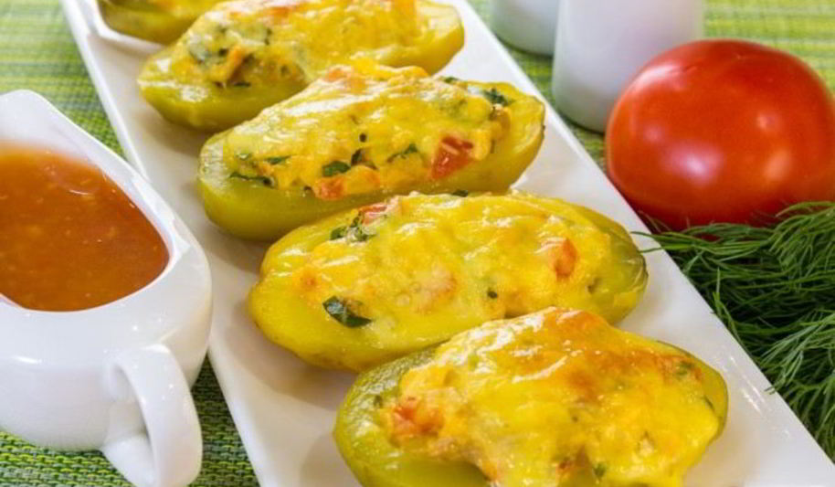 Рецепт фаршированного картофеля