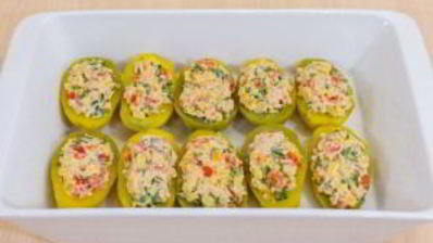 фаршированный картофель