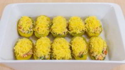 фаршированный картофель