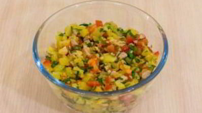 фаршированный картофель