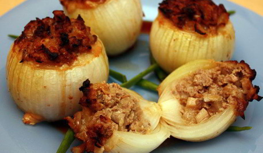 Рецепт фаршированного лука