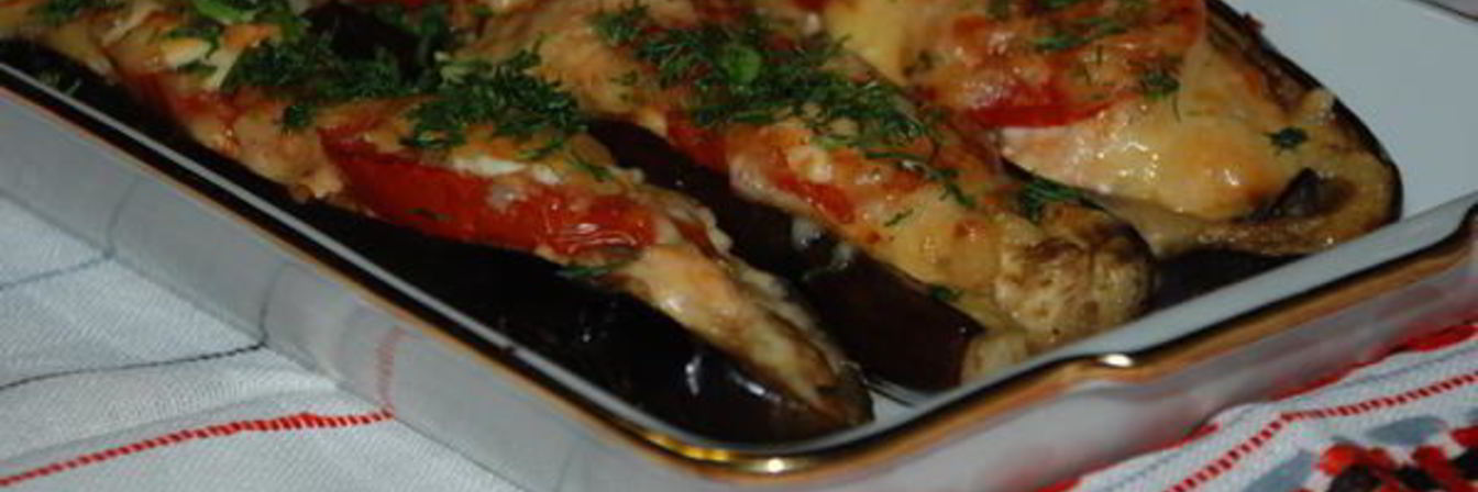 Фаршированные баклажаны