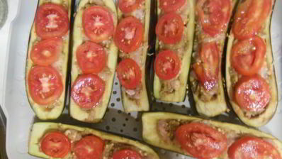 фаршированные баклажаны