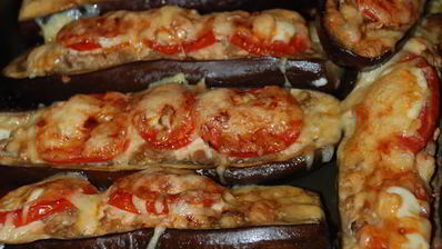 фаршированные баклажаны