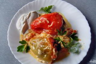 Фаршированные перцы с фаршем