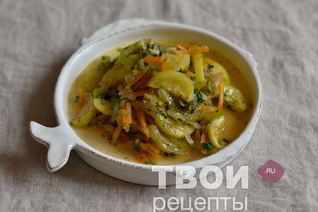 Кабачки в мультиварке