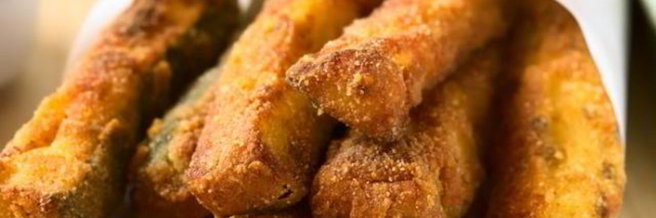 Кабачки в панировке, запеченные в духовке