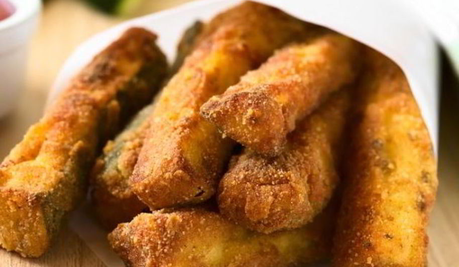 Рецепт кабачков в панировке, запеченные в духовке