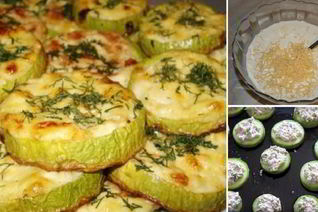 Кабачки в сметанном соусе