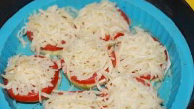 кабачки, запеченные с сыром