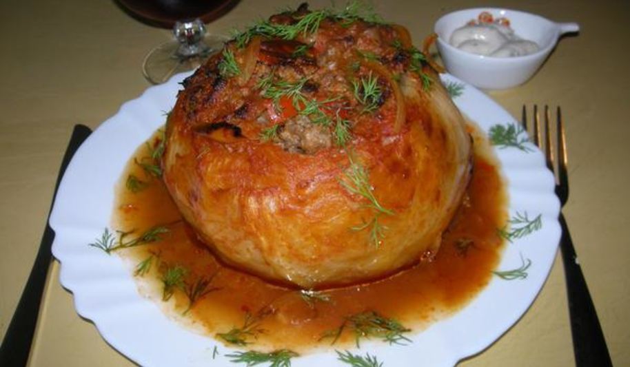 Рецепт капусты фаршированной