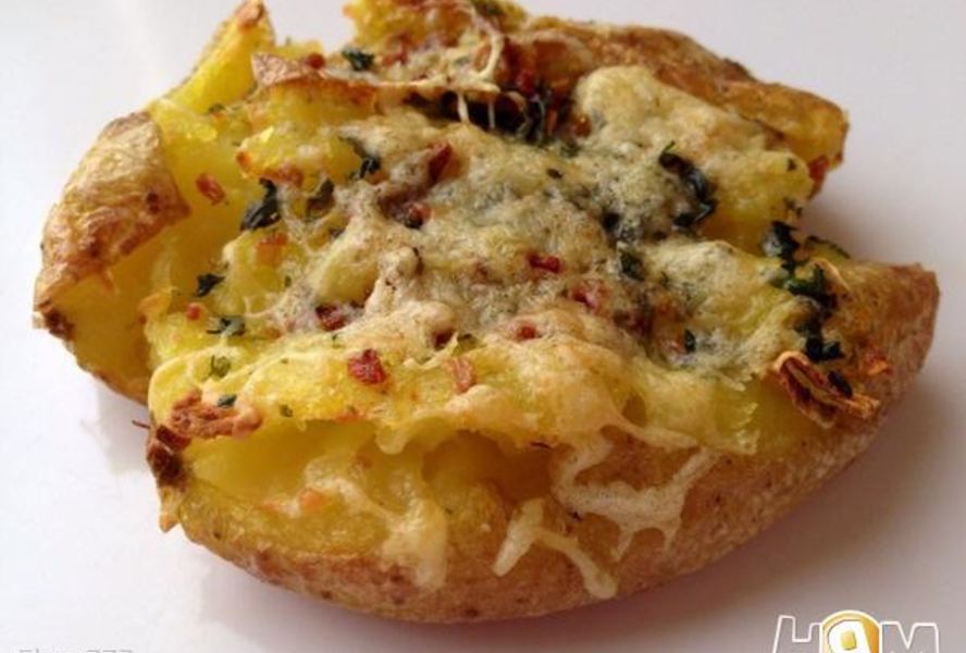 Картофель прессованный, запеченные в духовке