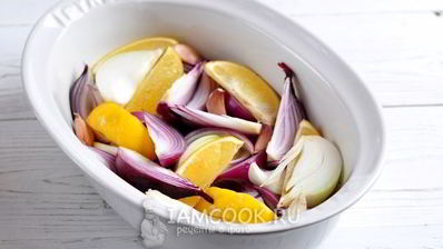 картофель в беконе, запеченный в духовке