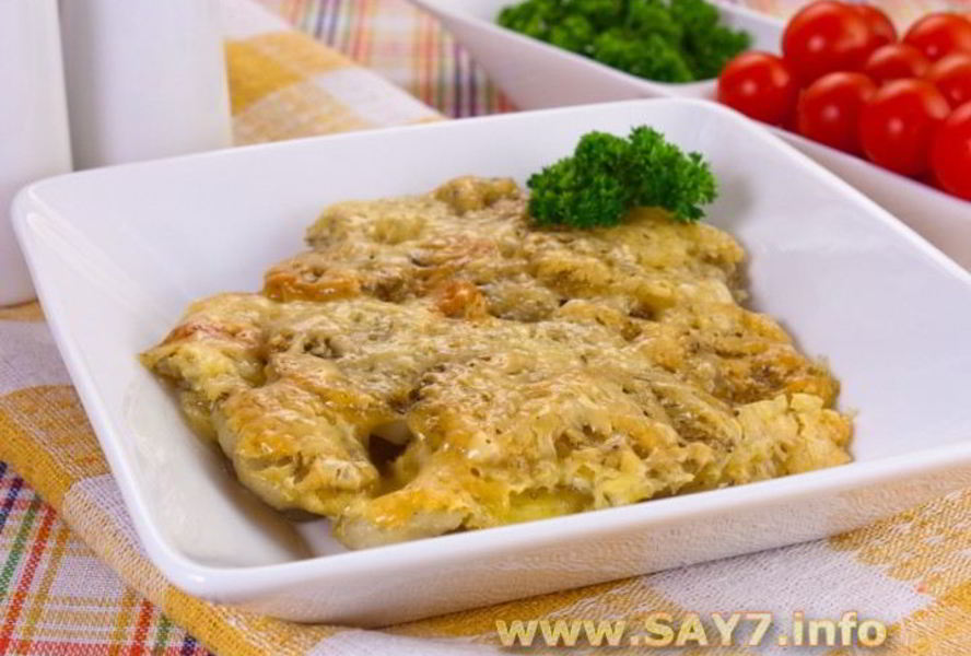 Картофель, запеченный с сыром