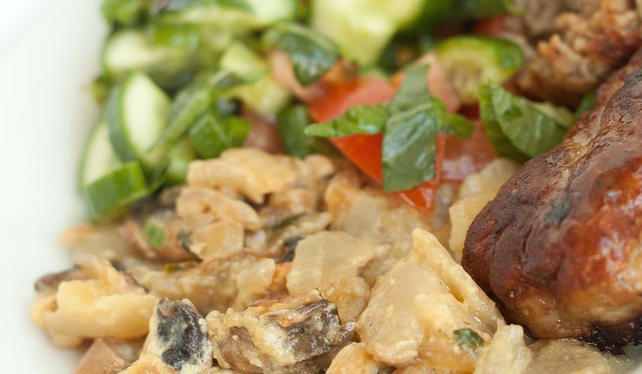 Рецепт картошки тушеной с грибами