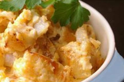 Картошка запеченная с сыром