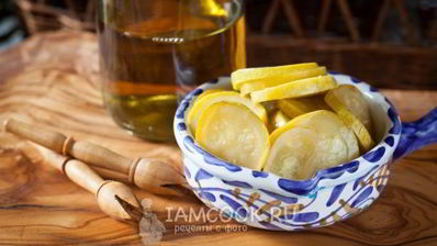 кисло-сладкие кабачки