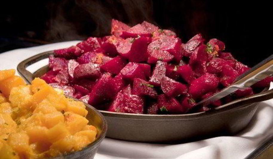 Рецепт печеной свеклы с лимоном и травами