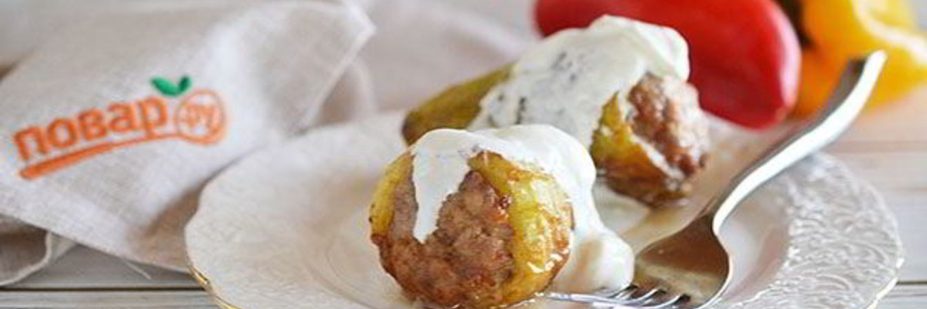 Перец фаршированный в японском стиле