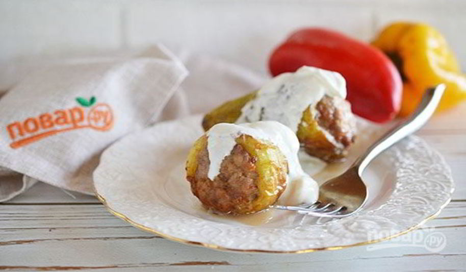 Рецепт перца фаршированного в японском стиле