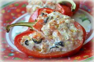 Праздничные фаршированные перцы
