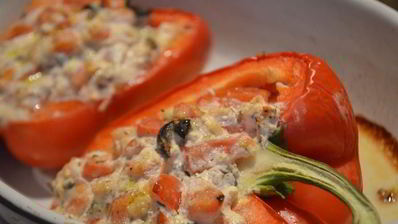 праздничные фаршированные перцы