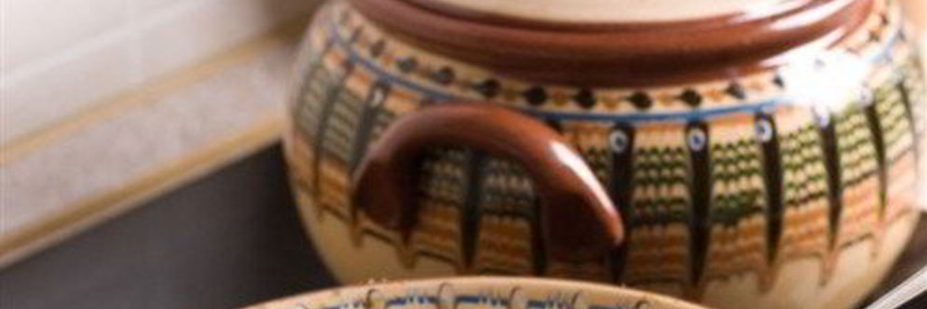 Цветная капуста и брокколи, запеченные под сливочным соусом