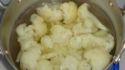 цветная капуста в духовке с яйцом