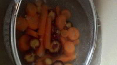 тушеные овощи с лимоном, зеленью и сливочным маслом