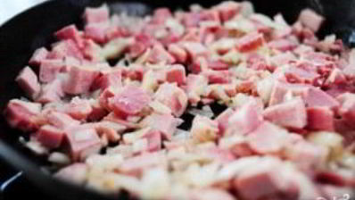 запеченный картофель с ветчиной