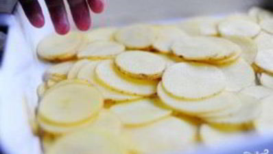 запеченный картофель с ветчиной