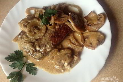 Говяжья печень в духовке