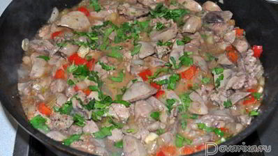 куриная печень по-китайски