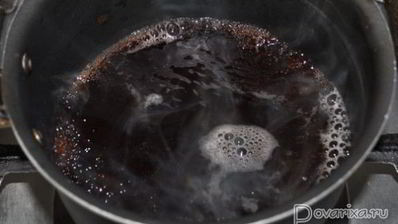 куриная печень с винно-медовым соусом