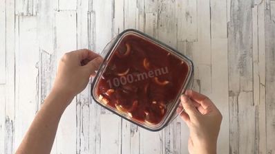 куриная печень в духовке запеченная с луком и чесноком