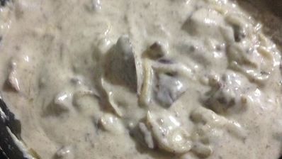 куриная печень в соусе морней