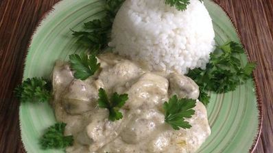 куриная печень в соусе морней