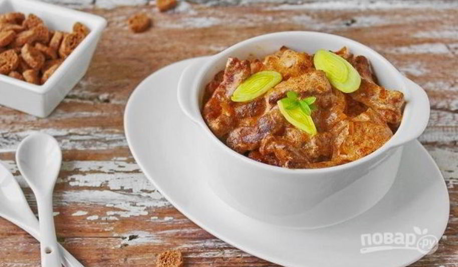 Рецепт печени говядины