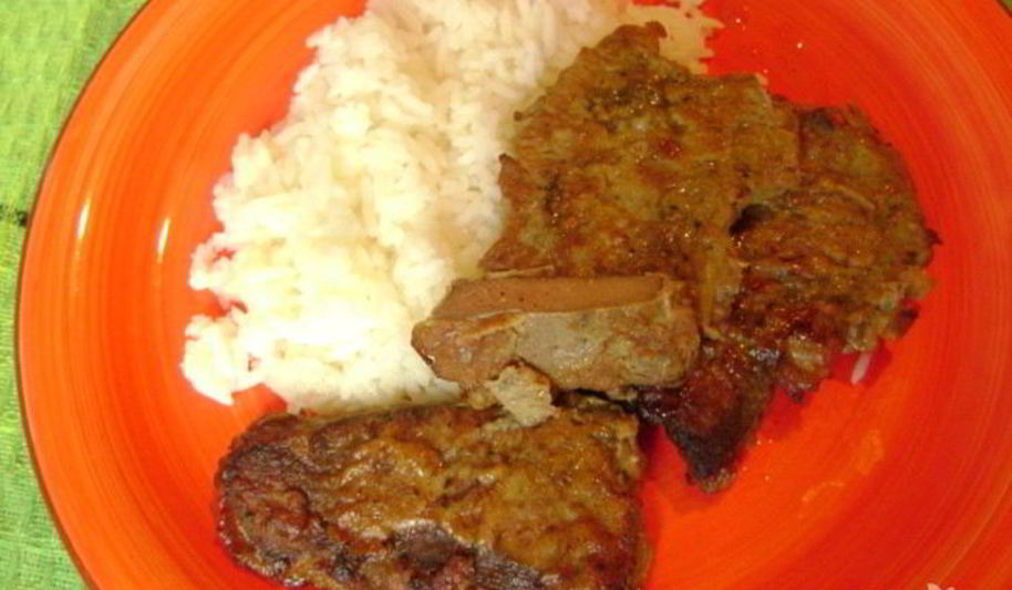 Рецепт печени говяжья жареная