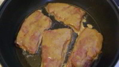 печень говяжья жареная