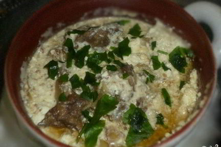 Печень в горшочке