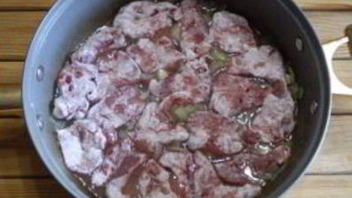 печень в сметане