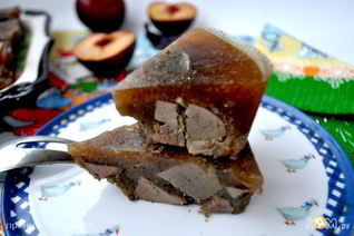 Печенка индейки в сливовой заливке