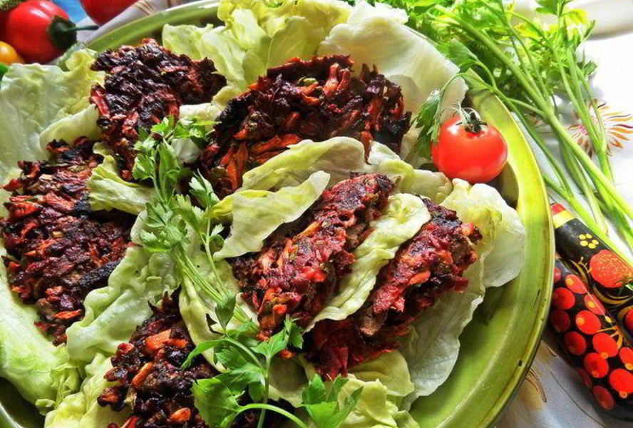 Печенка в овощной оболочке