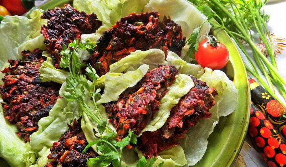 Рецепт печенки в овощной оболочке