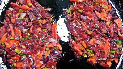 печенка в овощной оболочке