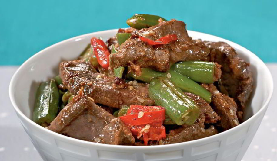 Рецепт печенки в пряном соусе