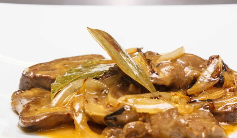 Рецепт телячьей печени