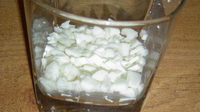 веррины с красной икрой и печенью трески