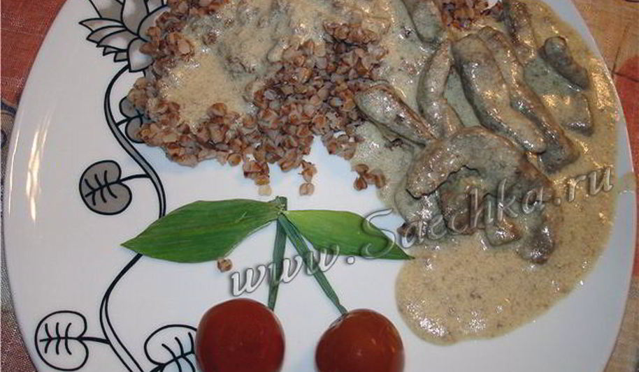 Рецепт вкусной печени в молоке